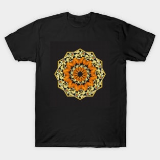 Kaleidoscope of butterflies and flowers T-Shirt